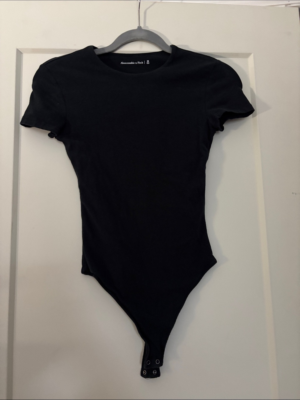 Abercrombie and Fitch black T-shirt bodysuit